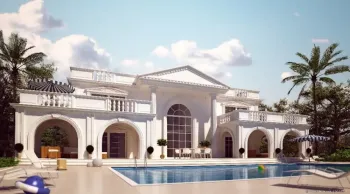 Роскошная вилла White House с видом на озеро Аккая в Даламане